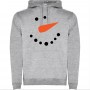 Sudadera sin Capucha Muñeco de Nieve