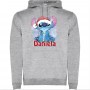 Sudadera Stitch Navidad Personalizavel
