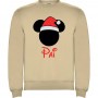 Sudadera sin Capucha Minie Micky Personalizable