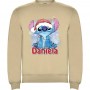 Sudadera Stitch Navidad Personalizavel