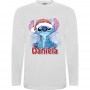 Sudadera Stitch Navidad Personalizavel