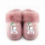 Pantufla Personalizada Pelucia Muñeco Nieve
