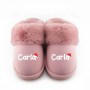 Pantufla Personalizada Pelucia Nombre