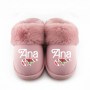 Pantufla Personalizada Pelucia Doce