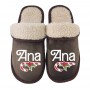 Pantufla Personalizada Pelucia Doce
