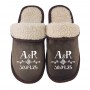 Pantufla Personalizada  Inicial