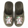 Pantufla Personalizada Pelucia Muñeco Nieve