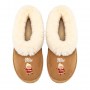 Pantufla Personalizada Pelucia Navidadina