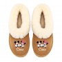 Pantufla Personalizada Minnie and Mickey