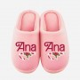 Pantufla Personalizada Pelucia Doce