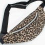Bolso de cintura Leopard Brown